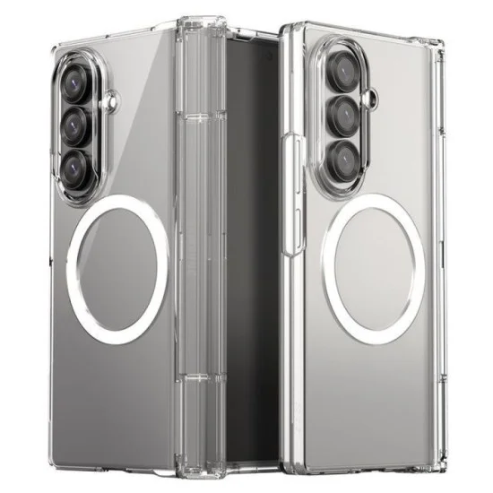 Araree Nukin 360 Magsafe Case With Hinge Protection For Samsung Galaxy Z Fold 7 - Clear